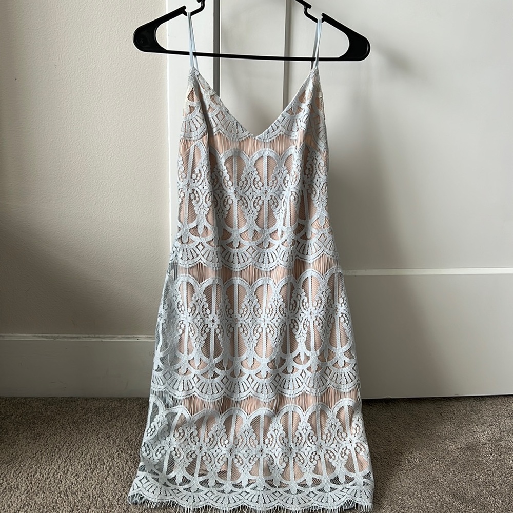 Keith Blue Kentucky Bodycon Dress XS